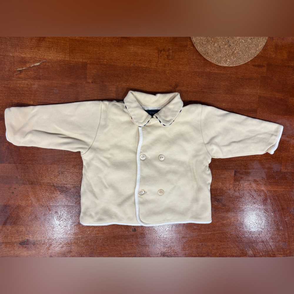 Burberry Cream Baby Jacket